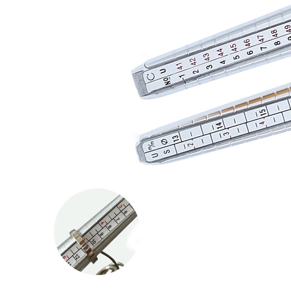 Thước Đo Vòng Nhẫn Điều Chỉnh Được Size US