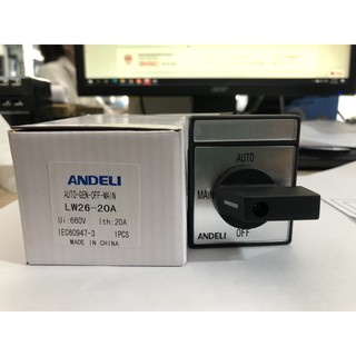 Chuyển mạch ATS  Auto-Off-Manual-Gen