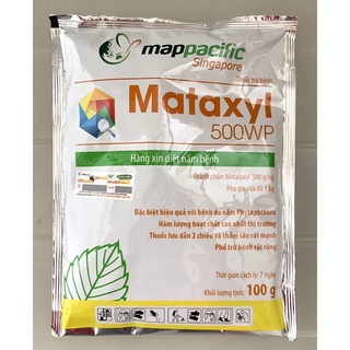 Mataxyl 500wp gói 100g - hàng xịn diệt nấm bệnh cho cây trồng