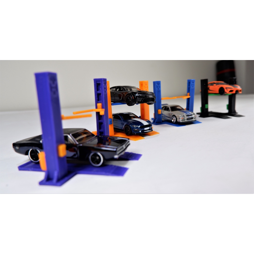 Cầu nâng xe mô hình Hotwheels Tomica Matchbox Minigt