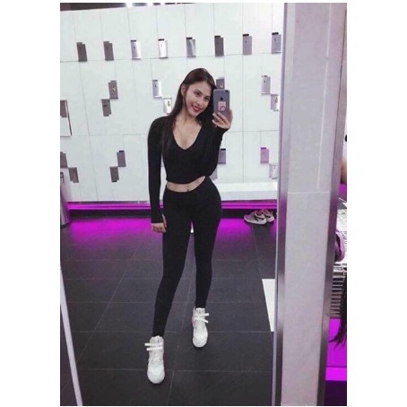 Quần Legging Nữ Cạp Cao 💖FREESHIP💖 Quần Legging Co Giãn Gen Bụng Tôn Dáng Cá Tính - SP34 | BigBuy360 - bigbuy360.vn