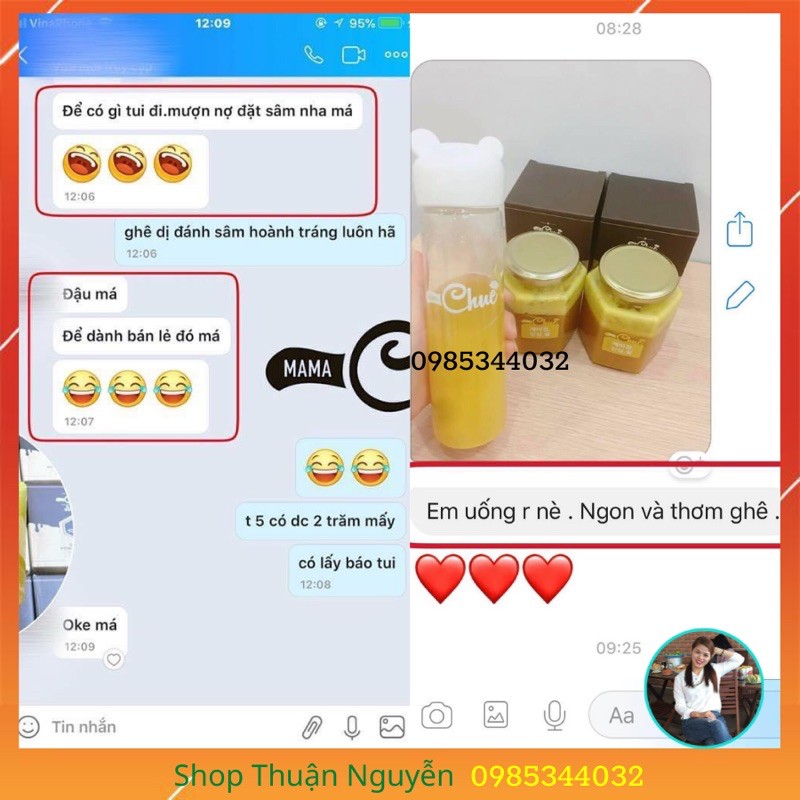 Hồng Sâm Nghệ Mật Ong💚Mamachue💚CHÍNH HÃNG💚Nghệ💚Sâm💚Mật Ong💚Hỗ Trợ Dạ Dày💚Đẹp Da | BigBuy360 - bigbuy360.vn