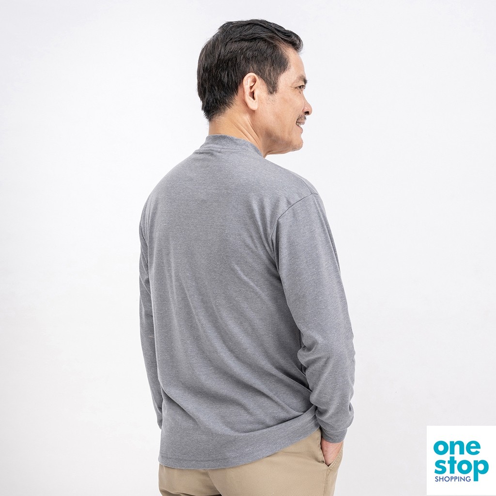 Áo thun dài tay trung niên thời trang nam one shop