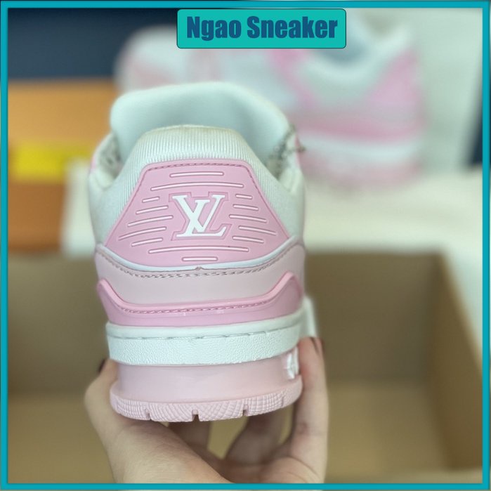 Giày Lv Pink Edition High bản cao cấp