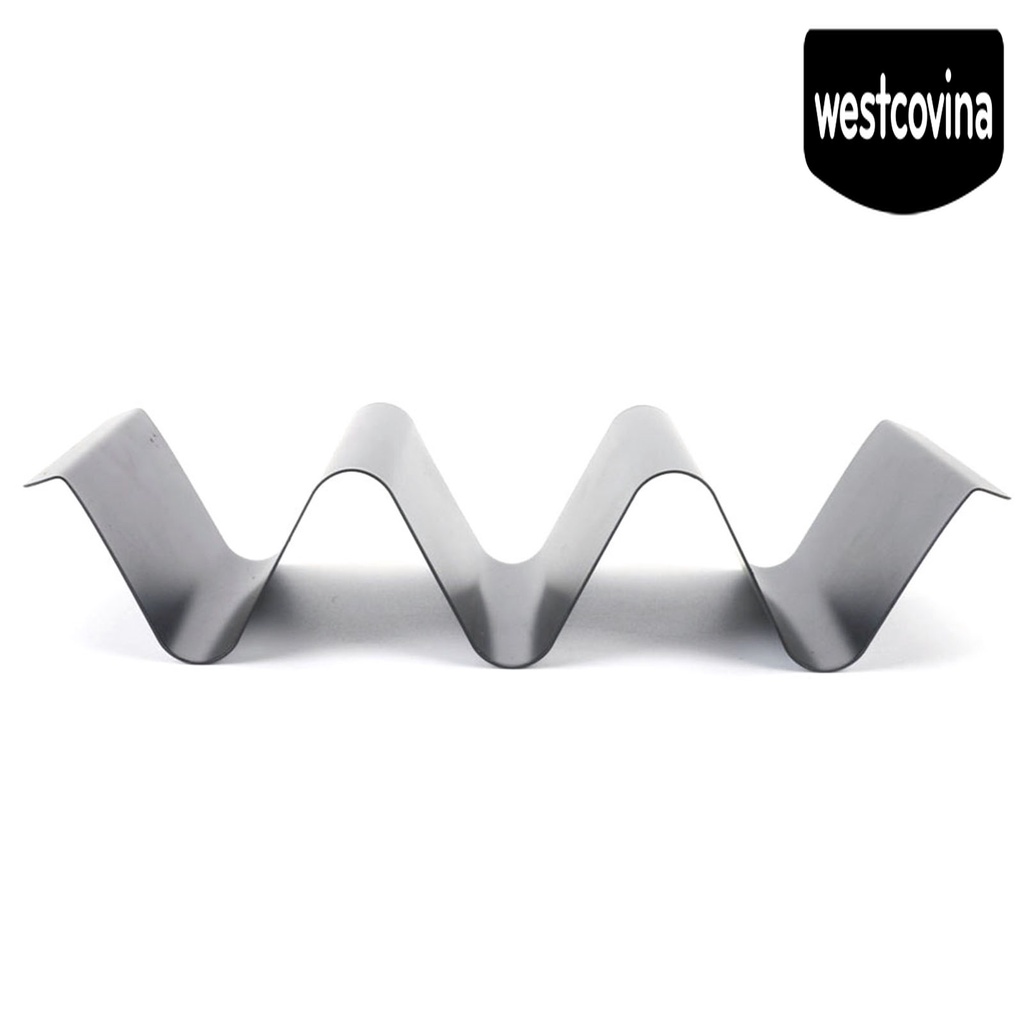 [Hot]☀ Giá Đỡ Bánh Taco Hình Sóng Bằng Thép Không Gỉ