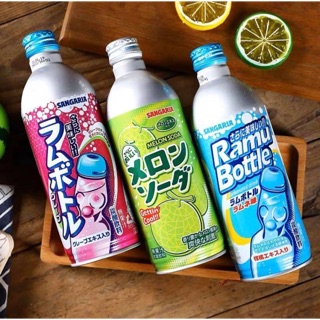 Soda hương trai cây chai nhôm