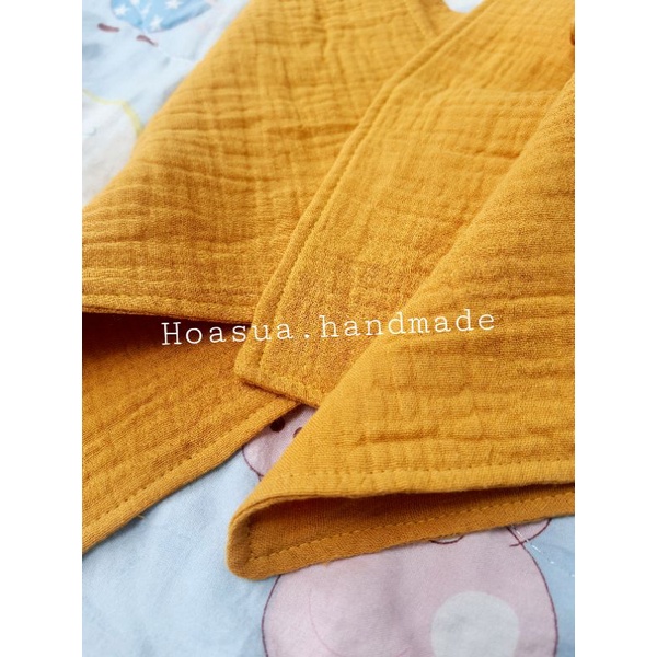 Khăn sữa khăn xô nhăn Muslin Nhật 4 lớp