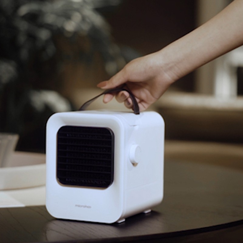 [2021] Quạt điều hòa mini xiaomi Micorohoo. Quạt hơi nước để bàn 500ml, pin sạc 4000mah dùng đến 9h | BigBuy360 - bigbuy360.vn