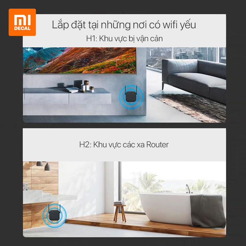 Thiết bị kích sóng Xiaomi Wifi Repeater Pro | WebRaoVat - webraovat.net.vn