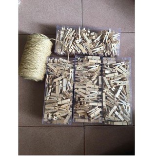 Combo 50 Kep gỗ treo ảnh