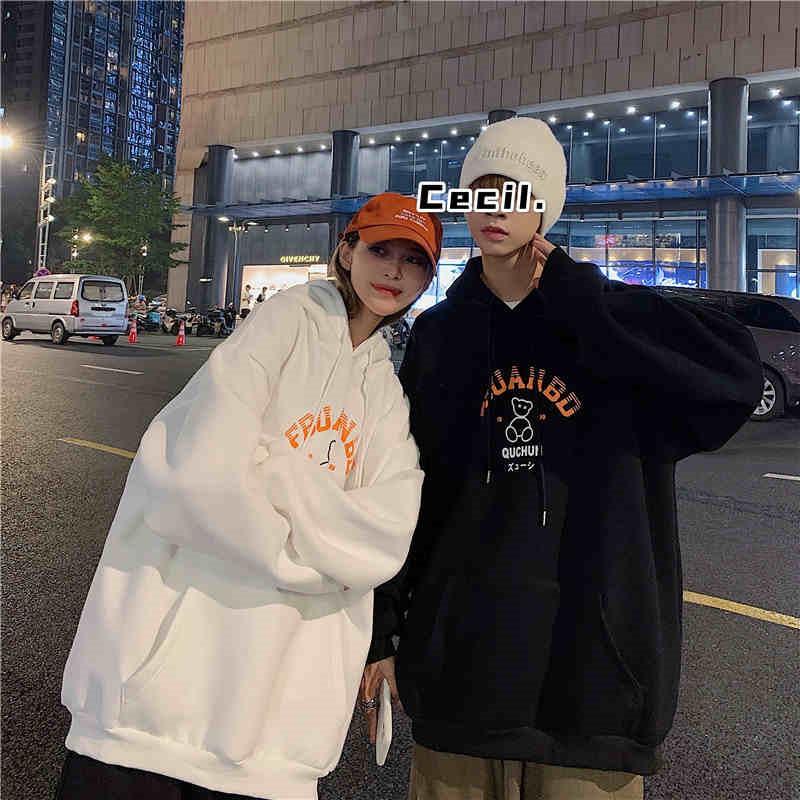 Áo hoodie nam nữ unisex nỉ ngoại cặp đôi form rộng FBUANBD hàn quốc cute chống nắng Sammy96 Shop