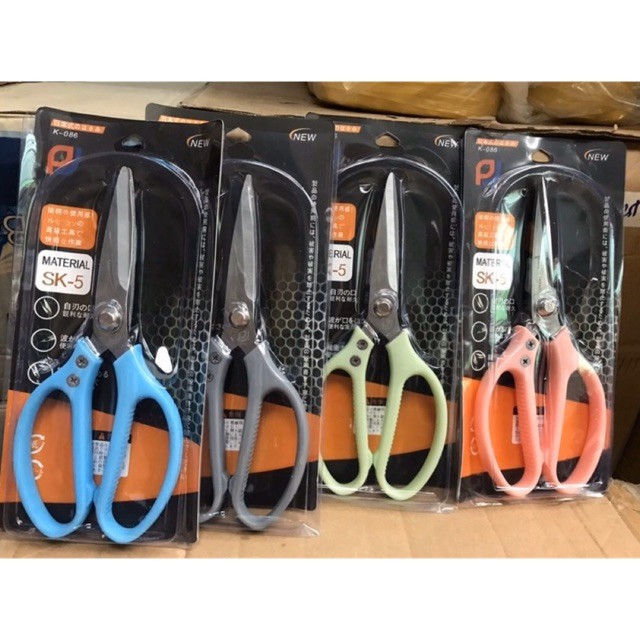 Kéo cắt SK5 Japan chuyên cắt gà, làm bếp, cắt siêu bén, cán bọc abs đa năng tiện ích cho mọi gia đình
