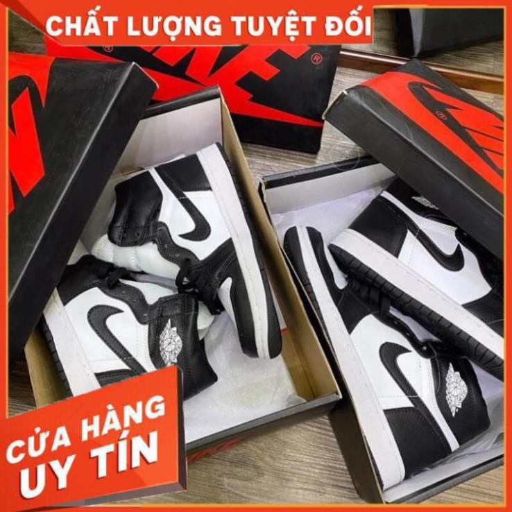 [ FREESHIP –BẢO HÀNH 12 THÁNG] GIÀY SNEAKER NAM NỮ JORDAN CAO CỔ ĐEN TRẮNG HOT TREND | BigBuy360 - bigbuy360.vn