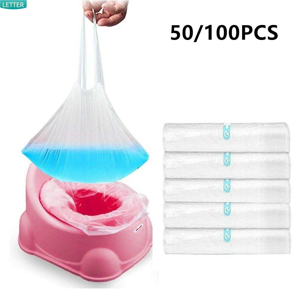 Bộ 50 Túi Nhựa Bọc Bồn Cầu Dùng Một Lần