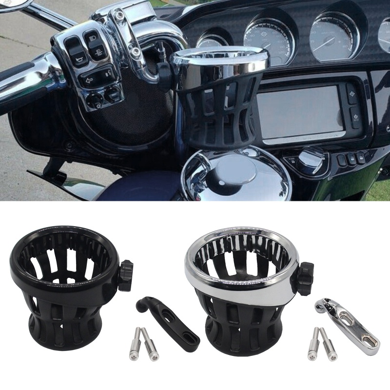 Giá Đỡ Đồ Uống Màu Đen Gắn Xe Máy Wing GL1800