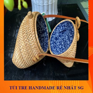 [TÚI XÁCH MÂY TRE ĐAN RẺ NHẤT SG] TÚI XÁCH HANDMADE CHO PHỤ NỮ TUỔI 20-50 LÀM TỪ MÂY TRE ĐAN THỦ CÔNG