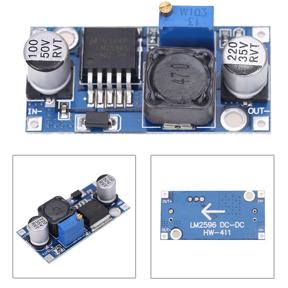 Mô-đun hạ áp DC-DC 3A lm2596s