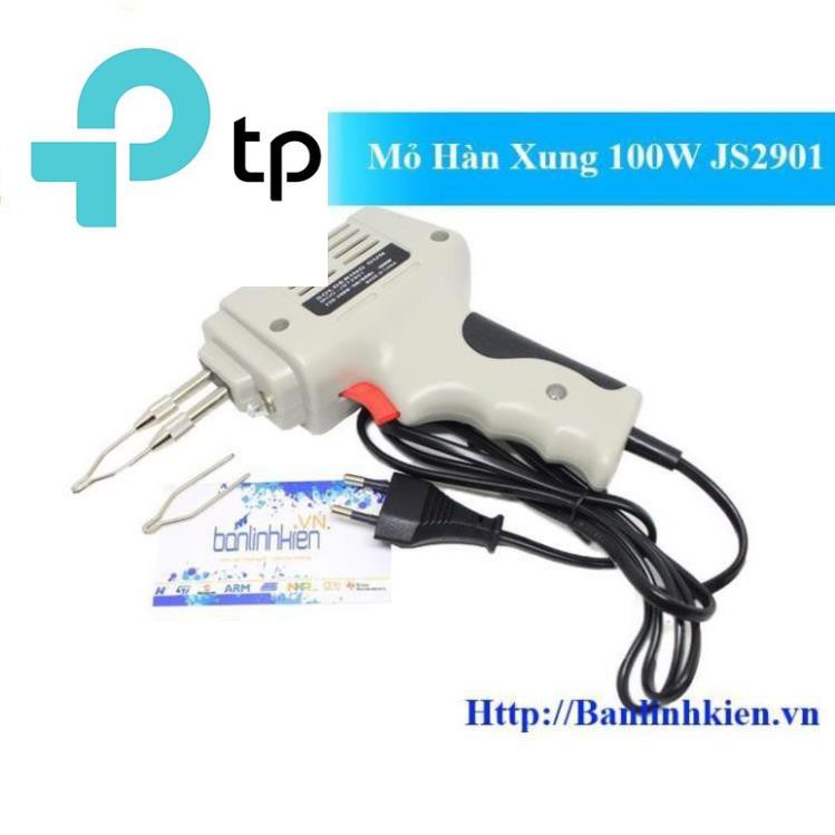 Mỏ Hàn Xung 100W JS2901 Loại Tốt Kèm 1 Hộp Nhựa Thông 15G