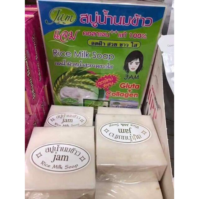 Xà bông Jam Sữa Gạo Rice Milk soap