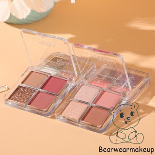 Bảng Phấn Mắt LAMEILA 4 Ô Màu Ánh Ngọc Trai Nội Địa Trung