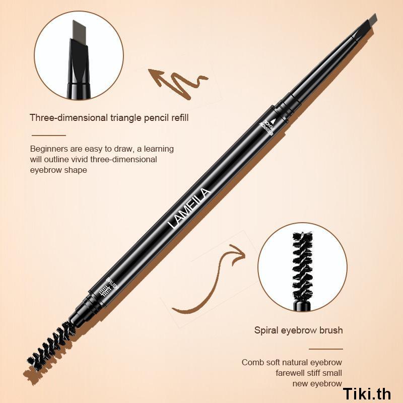 💌Bút Chì Kẻ Lông Mày Siêu Mịn Trang Điểm Tự Nhiên Lâu Trôi Chống Thấm Nước Có 5 Màu Để Chọn Lựa