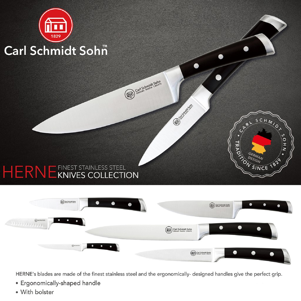 Dao CS Santoku Herne dài 18cm - 037963