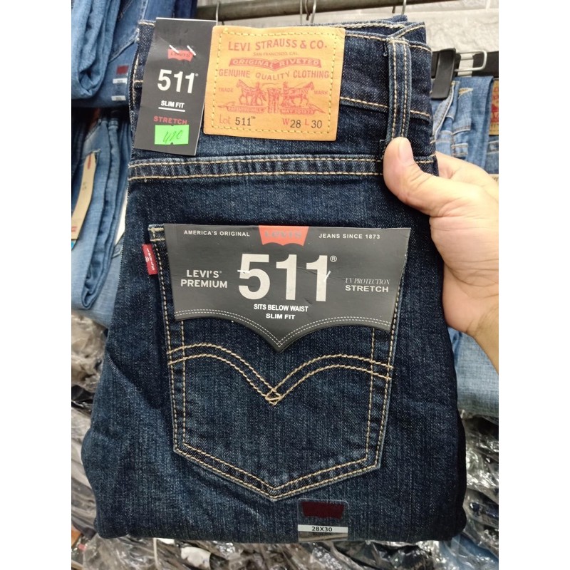 Quần jean nam Cambodia màu xanh rêu đậm- Form slim - ống 17 - Hàng VNXK