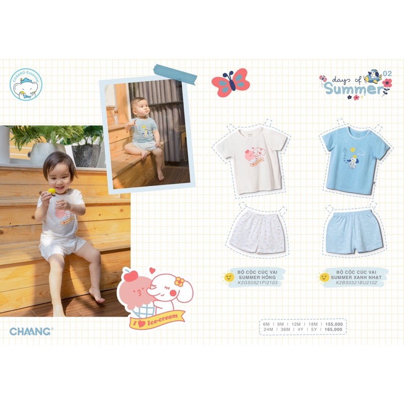 Bộc cộc cúc vai CHAANG summer
