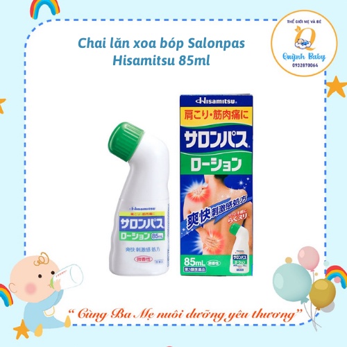 Lăn xoa bóp nhức mỏi Salonpas 85ml