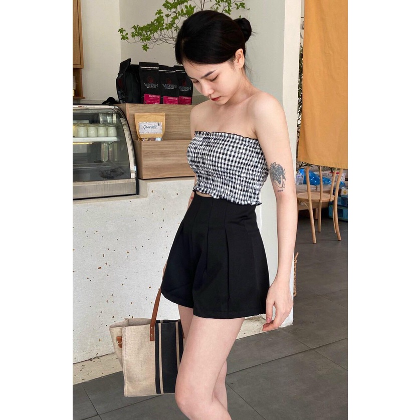 Áo Ống Voan Nhún Caro