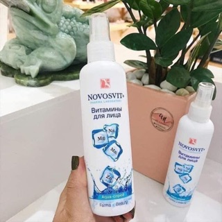 Xịt khoáng Novosvit của Nga