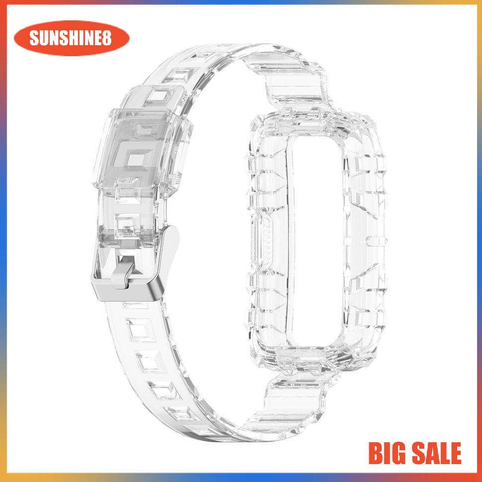 Dây đeo TPU trong suốt chống bụi chống rơi cho Honor Band 6