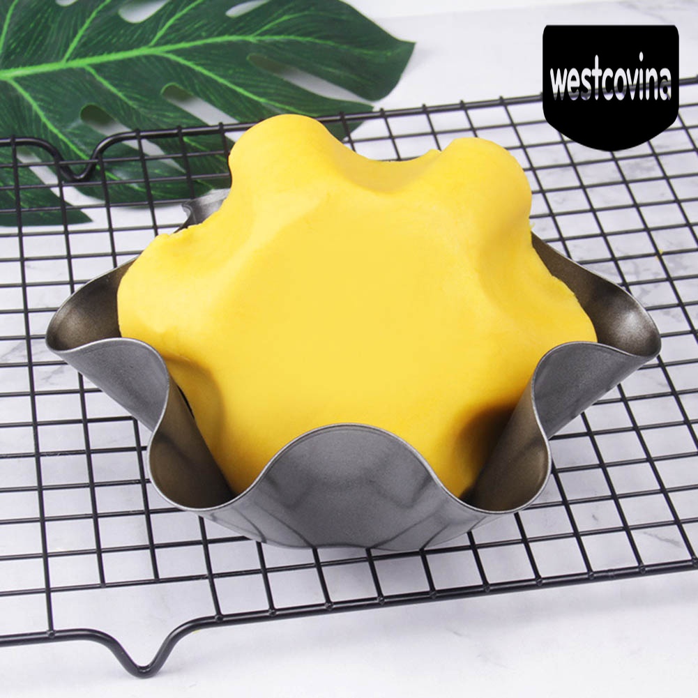 [Hot]☀ Đĩa Đựng Trái Cây, Salad Hình Hoa Được Làm Từ Thép Carbon
