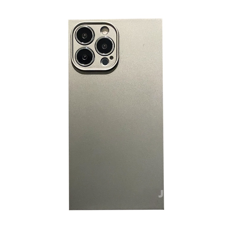 Ốp Điện Thoại TPU Silicon Mềm Viền Thẳng Sang Trọng Cho Iphone 13 12 11 Pro Max 7 8 Plus