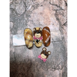 Charm gấu teddy