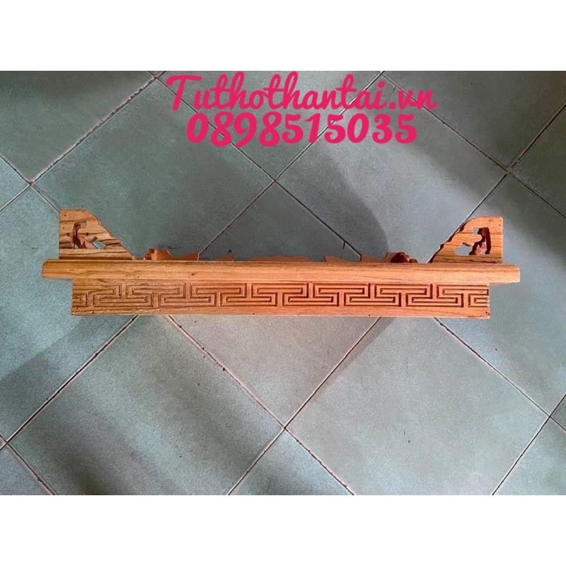 Bàn thờ treo tường ô gạch ngang 60cm