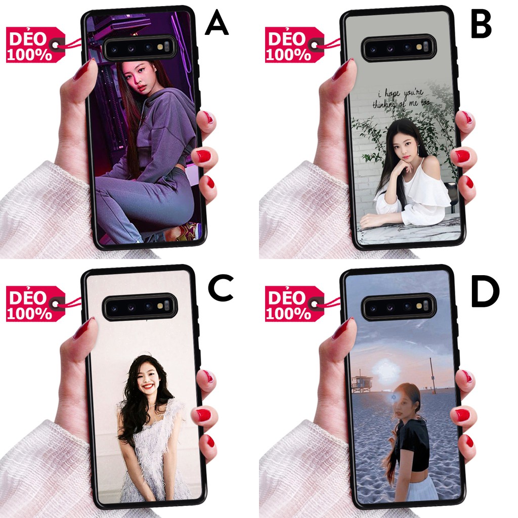 ỐP LƯNG SAMSUNG S10 HÌNH NỀN JENNIE NHÓM NHẠC BLACKPINK K-POP DỄ THƯƠNG XINH XẮN