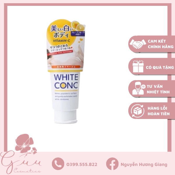 Tẩy da chết White ConC - Guu