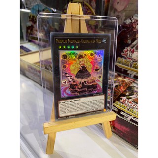 Lá bài thẻ bài Yugioh Madolche Puddingcess Chocolat a la Mode - Ultra Rare - Tặng bọc bài nhựa bảo quản