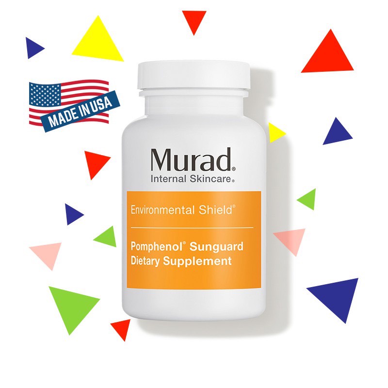 Viên Uống Chống Nắng Nội Sinh Murad Chiết Xuất Từ Quả Lựu Pomphenol Sunguard Dietary Supplement