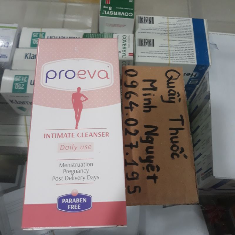 DUNG DỊCH VỆ SINH PHỤ NỮ PROEVA 125ML