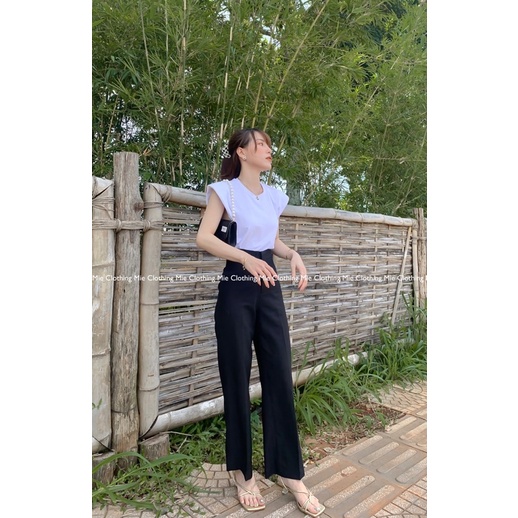 Quần Tây Mie chất Cotton ống đứng 22