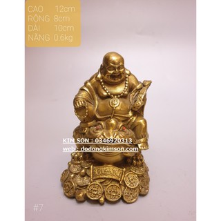 Tượng di lặc cưỡi thiềm thừ