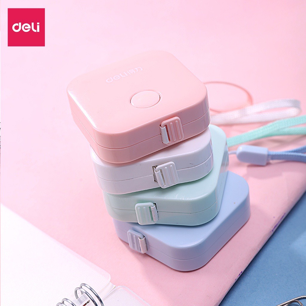 Thước dây da cuộn Deli - 1.5m - 1 chiếc - 79650