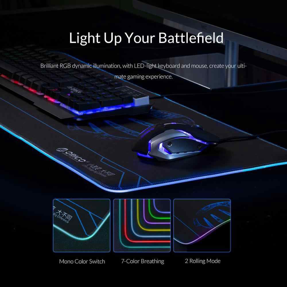 Miếng Lót Chuột Chơi Game Có LED RGB