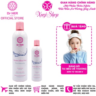 Xịt Khoáng Dưỡng Ẩm Làm Dịu Da PHÁP Dr.Her Pure Water Spray 150ml