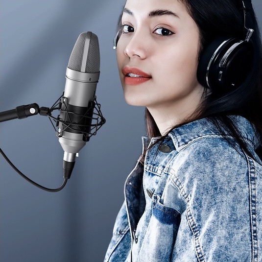 Micro ISK AT100 - Mic thu âm Condenser Podcast Studio, livestream hát Karaoke - HÀNG CHÍNH HÃNG 12 THÁNG 1 ĐỔI 1