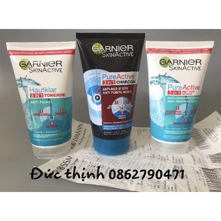 [ Mẫu mới ] - Sữa rửa mặt Garnier SkinActive 3in1