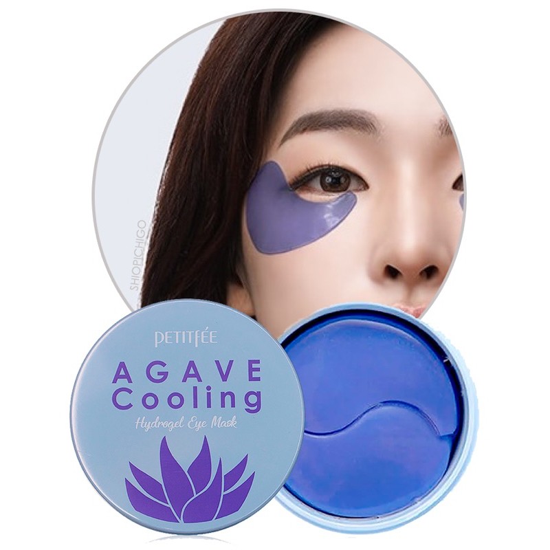 PETITFÉE - Agave Cooling Hydrogel Eye Mask | mặt nạ mắt hydrogel với cây thùa