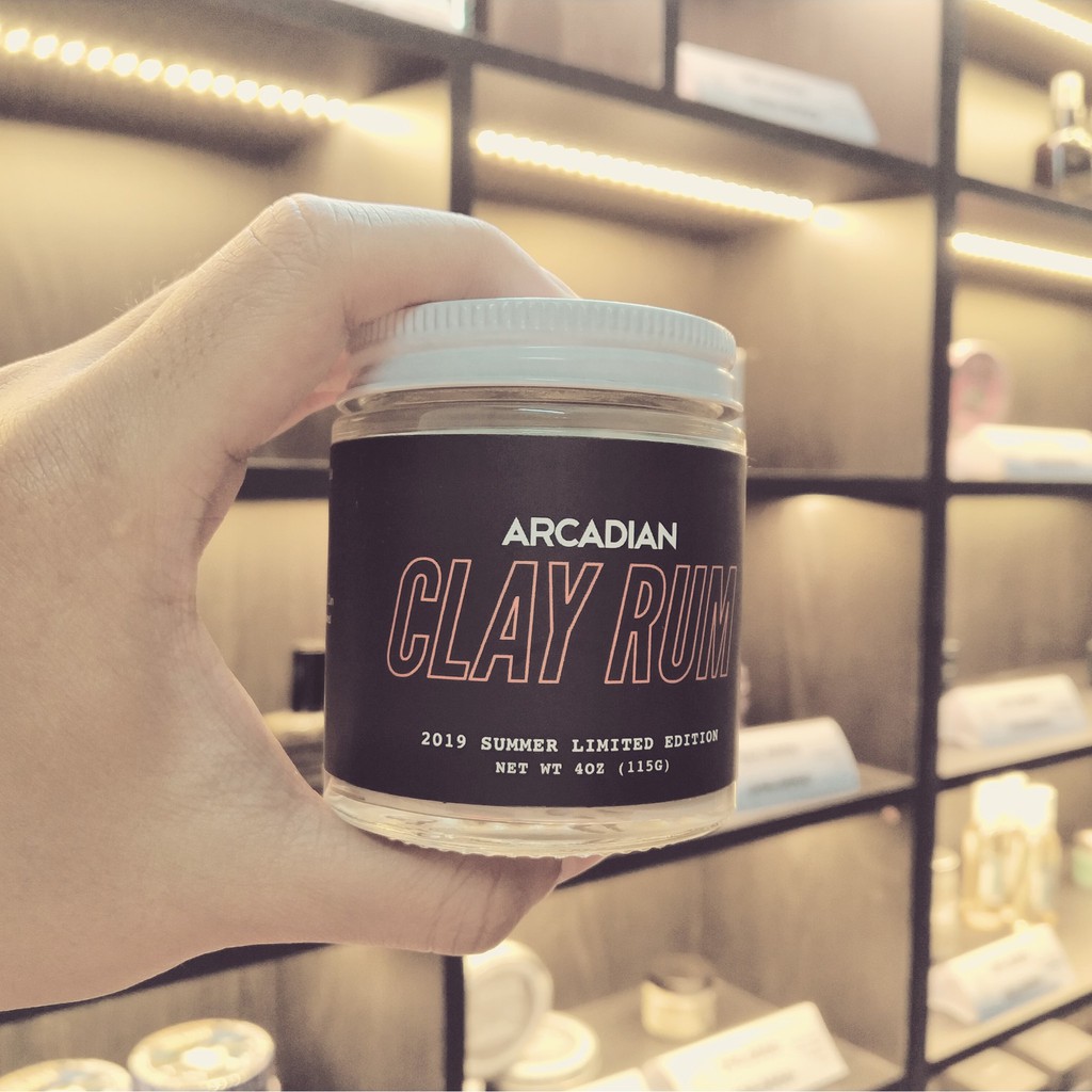 Sáp tạo kiểu tóc Arcadian Clay Rum (LIMITED EDITION 2019) 114gr